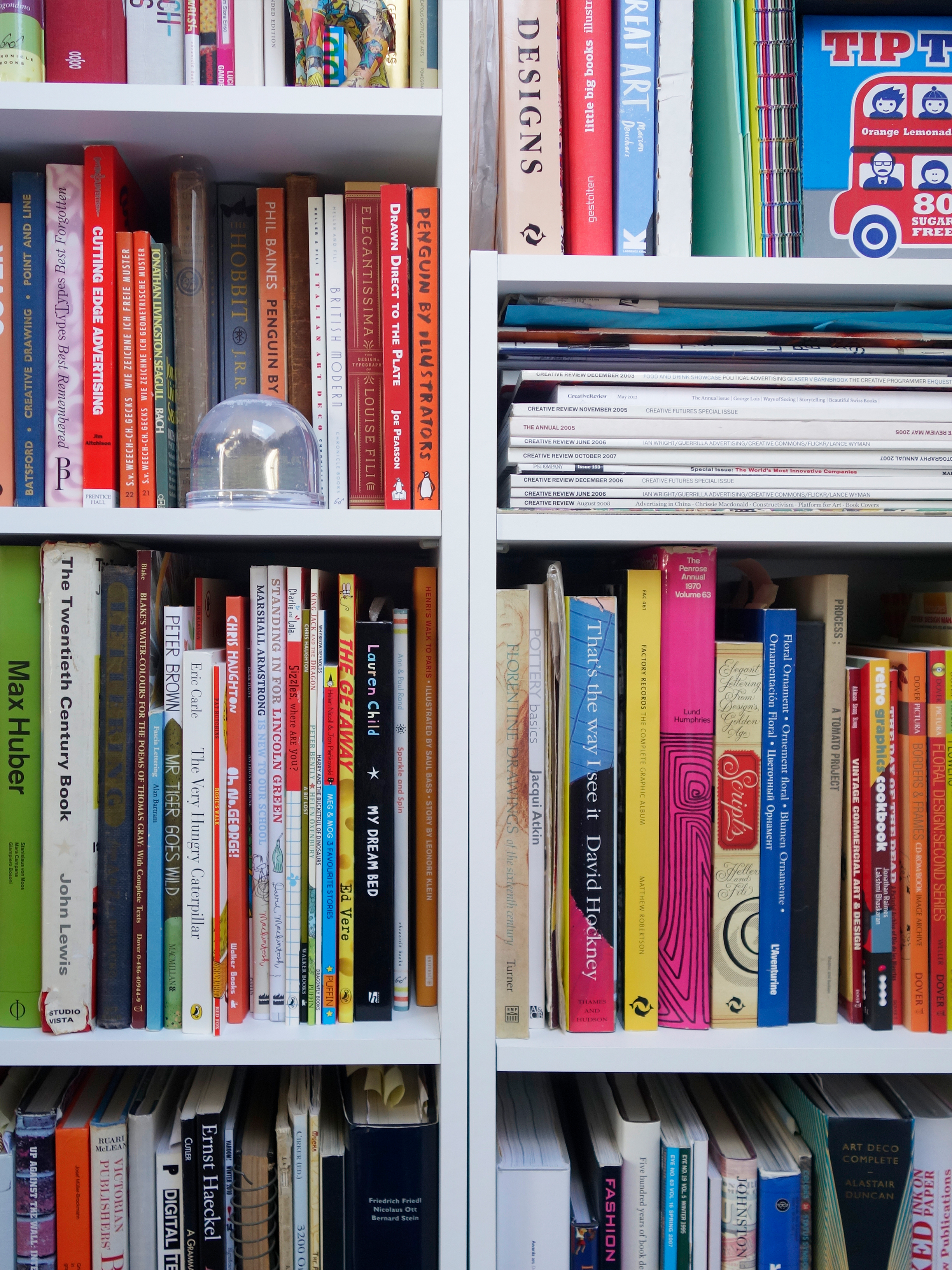 Coralie Bickford-Smith's Bookshelf